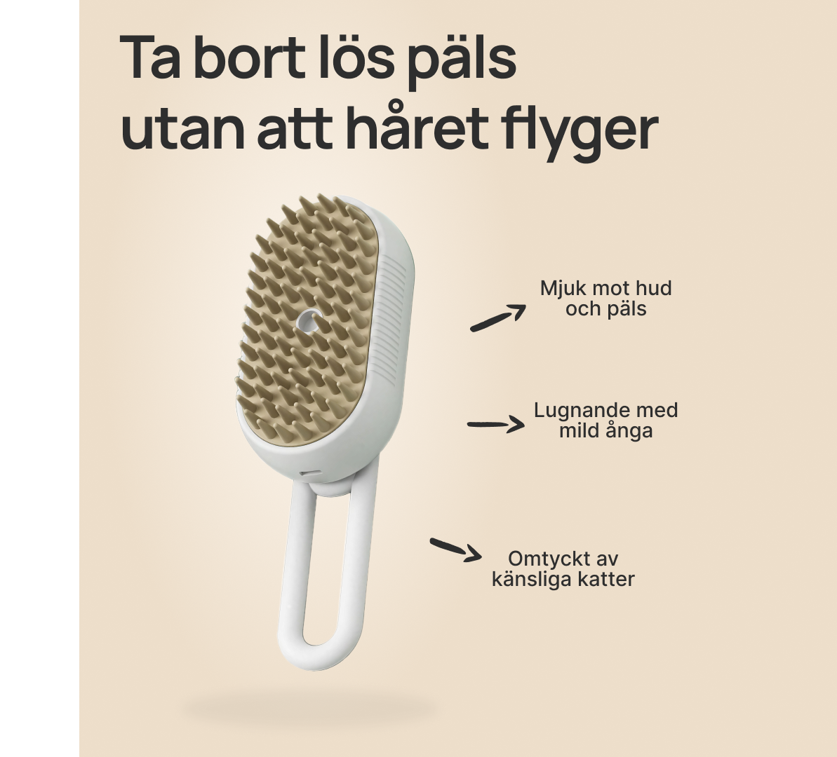 Dlore "Mist" | pälsborste