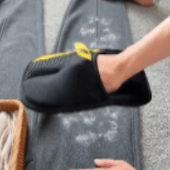 Pälshandske | Ta bort päls från textiler